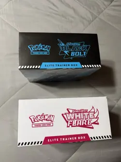 Black Bolt and White Flare Pokemon Center ETB Elite Trainer Box - NEW Sealed - Image 2