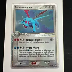 Salamence ex 96/108 Power Keepers Holo & Tyranitar ex 17/17 Ultra Rare Holo MP - Image 1