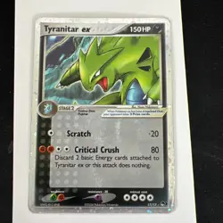 Salamence ex 96/108 Power Keepers Holo & Tyranitar ex 17/17 Ultra Rare Holo MP - Image 3