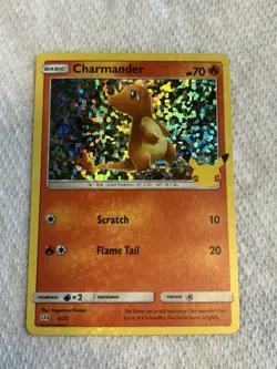 Pokemon Charmander Holo Promo McDonald's 25th Anniversary Basic 70 HP 009/025 - Image 4
