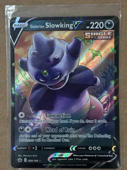 Pokemon TCG - Galarian Slowking V - 099/198 - Ultra Rare - NM/M - Image 1