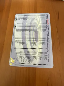 2002 Pokemon Legendary Collection Box Topper #S4 Mewtwo Nrmt - Image 2