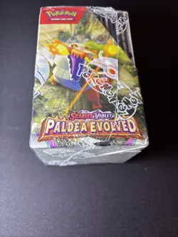 Pokemon Scarlet & Violet Paldea Evolved Half Booster box - Sealed (RIP IN SEAL) - Image 4
