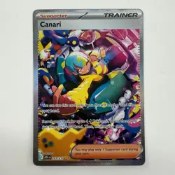 Canari 291/217 SIR Trainer Supporter ME Ascended Heroes NM Holo Pokemon - Image 1