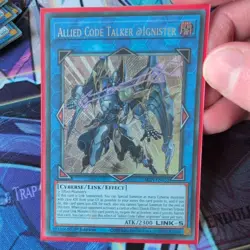 Yu-Gi-Oh! Allied Code Talker @Ignister Secret Rare 1st - Image 1