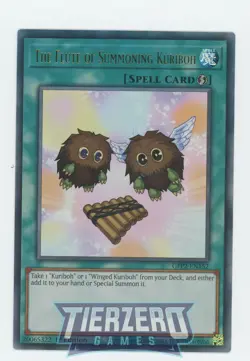 Yugioh The Flute of Summoning Kuriboh GFP2-EN152 Ultra Rare 1st Edition Near Min - Image 1