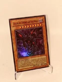 Yu-Gi-Oh TCG Dragon des tenebres aux Yeux Rouges SD1-FR001 Ultra Rare FR - Image 1