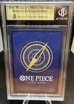 BGS 9.5 GEM MINT Nami Alt Art SP OP01-016 OP05 Awakening of the New Era - Image 2