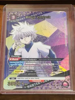Killua Zoldyck (R*) UNION ARENA HXH HTR-2-059 Parallel ENGLISH - Image 1