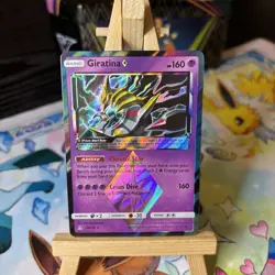 Pokemon TCG Giratina Prism Star Holo TCG Card 58/156 Ultra Prism - Image 1