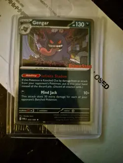 Gengar (Cosmos Holo) (Gamestop Exclusive) 050/088 Miscellaneous Cards & Products - Image 1