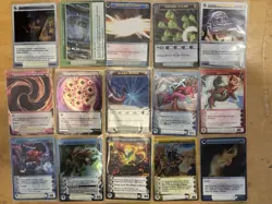 Chaotic Cards TCG lot of 50 rare cards, mixed sets, unused codes NM/LP - Image 3