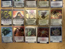 Chaotic Cards TCG lot of 50 rare cards, mixed sets, unused codes NM/LP - Image 4
