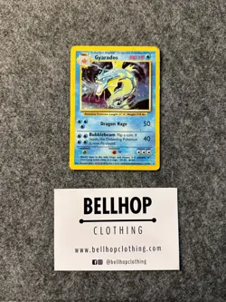 Pokemon Gyarados 6/102 NM Base Set Pokemon Card - 1999 - Image 2