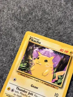 Pokemon Card Pikachu Base Set Common 58/102 Yellow Cheeks - Image 5