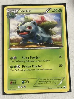 Dark Explorers #2/108 Ivysaur - Regular - Pokemon Card - Image 1