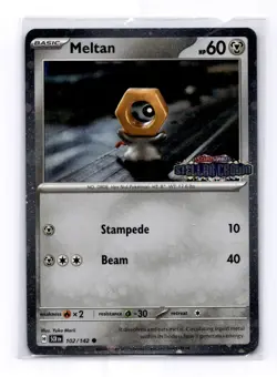 Meltan (Stellar Crown Stamped) Common Miscellaneous Cards & Products 102/142 NM - Image 1
