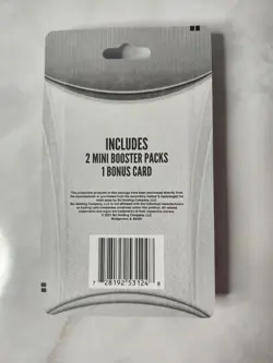 Pokemon Team Up Dollar General 2 Mini Booster Packs + Bonus Card Sun Moon DG NEW - Image 2