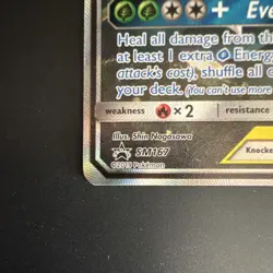 Pokemon TCG Celebi & Venusaur GX TAG TEAM SM167 Promo Holo Card 2019 - Image 3