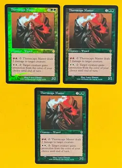 MTG THORNSCAPE MASTER (Foil) (x3) Invasion (OldManMTG 011-868) - Image 1