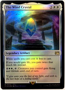 MTG The Wind Crystal (Foil) Final Fantasy 43 FFIII FF3 NM - Image 1