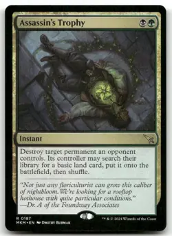Assassin's Trophy #187 (NM) Murders Karlov Manor MKM Magic MTG - Image 1