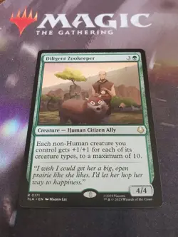 Mtg. 2x Diligent Zookeeper. Avatar: The Last Airbender. Pack Fresh - Image 1