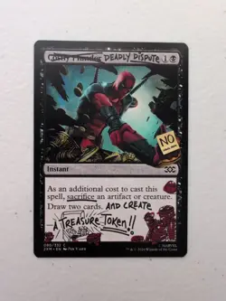 Deadly Dispute 2026 MTG Secret Lair Drop Deadpool Non Foil - Image 1