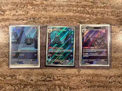 Pokemon Duskull Dusclops Dusknoir 068,069,070 Shrouded Fable Illustration Rare - Image 1