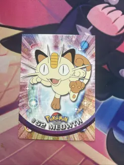 Meowth 52 - Topps Pokemon Series 1 LP - Image 1