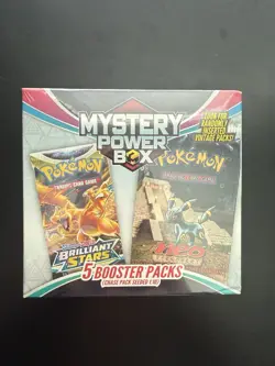Pokemon Mystery Power Box - 5 Booster Packs - UNOPENED - Image 1
