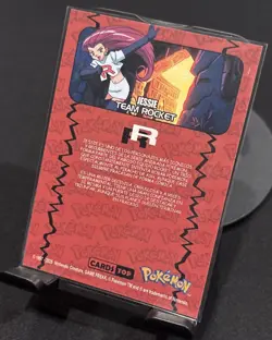 Rare Full Art Pokemon Team Rocket Jessie #29 Low Pop Card Tops/GameFreak - Image 2