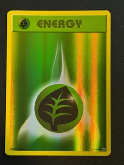 POKEMON CARD Grass Energy 91/108 Evolutions Reverse Holo Mint Pack Fresh - Image 1