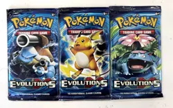 Pokemon XY Evolutions Booster Pack (Set Of 3) - Image 1