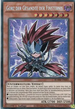 yugioh "Chibi" Gorz der Gesandte der Finsternis BLMM-DE005 SECRET 1AUFLAGE DEUTS - Image 1