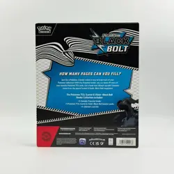 Brand New! Pokemon Scarlet And Violet Black Bolt Binder Collection - Image 2