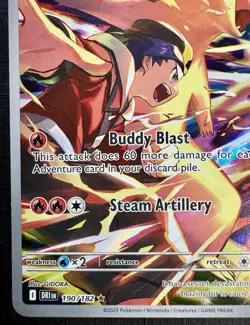 Ethan's Typhlosion 190/182 Destined Rivals - ILLUSTRATION RARE - 2025 Pokemon - Image 4