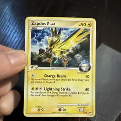 Pokemon TCG Zapdos G Holo Rare Arceus - Image 1