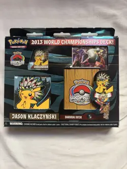 Pokemon 2013 World Championships Deck Jason Klacynski Sealed Box, See Pictures - Image 1