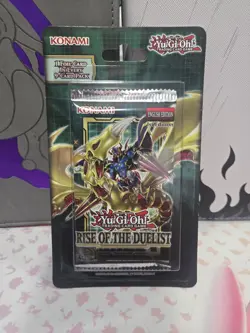 YuGiOh Rise Of The Duelist 1st Edition Blister Booster pack - Image 1