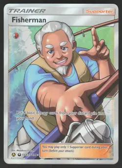 Fisherman SV83/SV94 Pokemon TCG Hidden Fates: Shiny Vault NM - Image 1