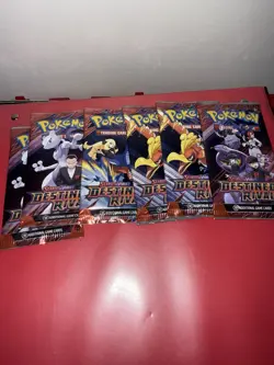 Pokemon TCG: Scarlet and Violet Destined Rivals x6 Booster Pack Sealed - Image 3