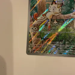 Pokemon Meowth 106/094 – Phantasmal Flames – English IR (Illustration Rare) Aa16 - Image 5