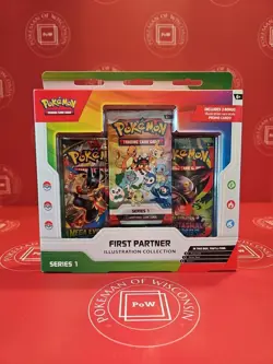 Pokemon TCG First Partner Illustration Collection Series 1 New Sealed - Image 1