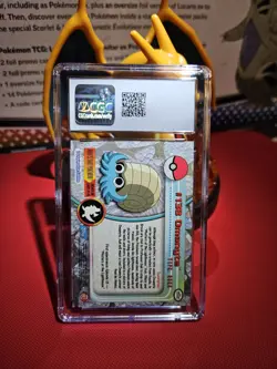 2000 Topps Pokemon TV Series #138 Omanyte RAINBOW FOIL CGC 6.5 - Image 2