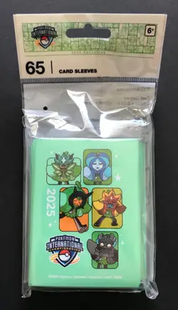 Ogerpon 2025 EUIC Pokemon Sleeves Center Europe International Championships - Image 1