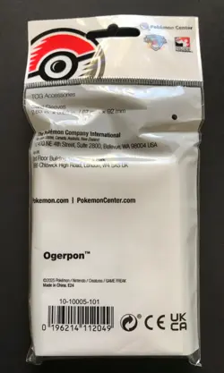 Ogerpon 2025 EUIC Pokemon Sleeves Center Europe International Championships - Image 2