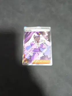 Pokemon TCG Jacinthe Trainer-Supporter PAL Full Art Holo Ultra Rare 202/193 - Image 1