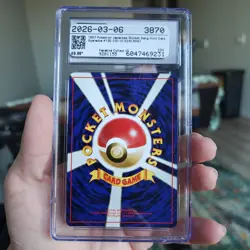 1997 Pokemon Japanese Rocket Gang Holo Dark Gyarados #130 CGC 10 GEM MINT - Image 5