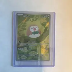 Pokemon TCG Rowlet 090/088 - PDR - Holo - Illustration Rare - HP 80 - Image 2